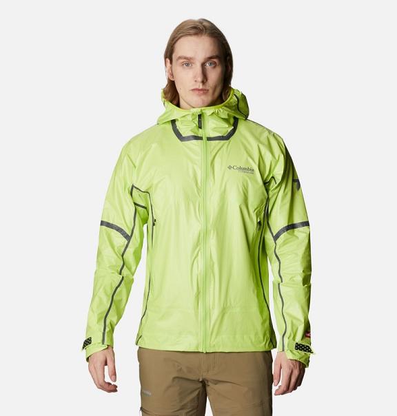 Columbia OutDry Softshell Jacket Yellow For Men's NZ37504 New Zealand